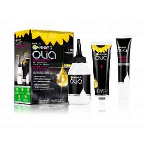 Garnier Olia 1.10 Safírově černá permanentní barva na vlasy