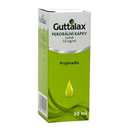 Guttalax 7,5 mg perorální kapky 1x30ml
