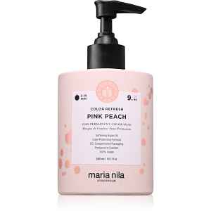 Maria Nila Colour Refresh jemná vyživující maska bez permanentních barevných pigmentů odstín Pink Peach 9.46 300 ml
