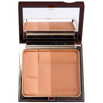 Clarins Face Make-Up Bronzing Duo minerální bronzující pudr odstín 03 Dark  10 g