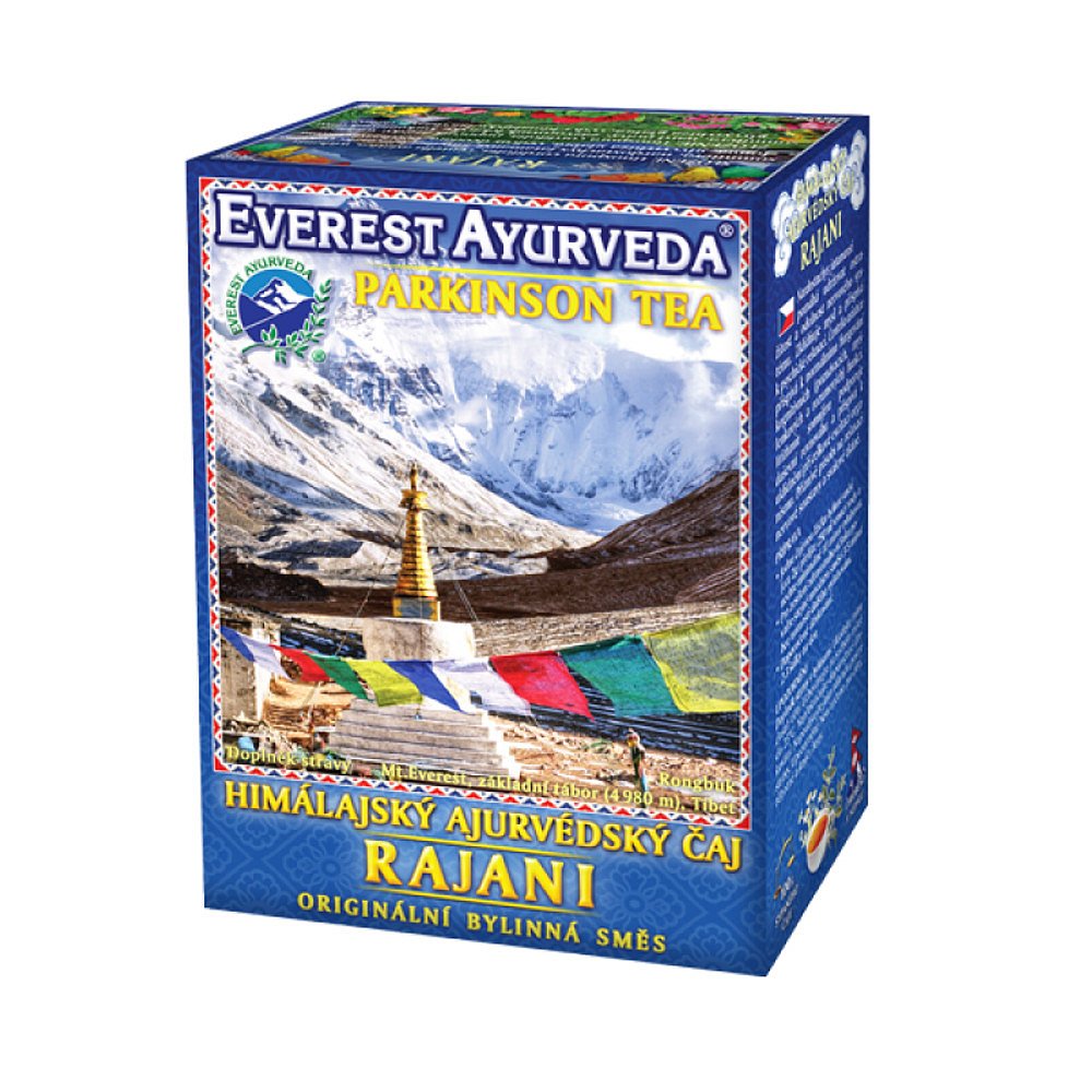 EVEREST-AYURVEDA RAJANI Koordinace & činnost nervové soustavy 100 g sypaného čaje