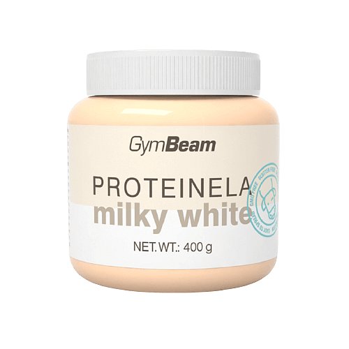 GymBeam Proteinela bílá čokoláda 400g