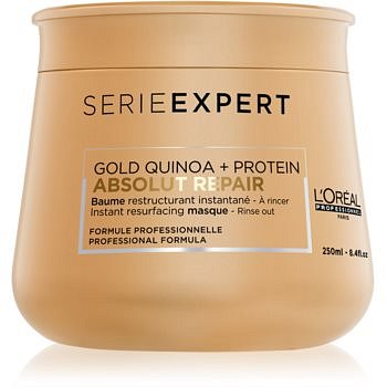 L’Oréal Professionnel Serie Expert Absolut Repair Gold Quinoa + Protein intenzivní regenerační maska pro velmi poškozené vlasy 250 ml