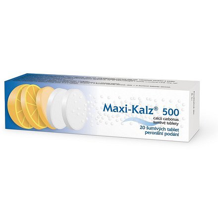 Maxi-Kalz 500mg tbl.eff. 20