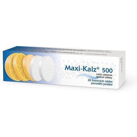 Maxi-Kalz 500mg tbl.eff. 20