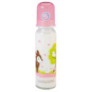 BABY NOVA láhev skleněná s potiskem 250ml 43705