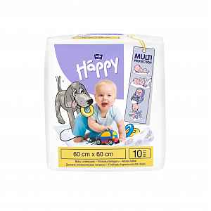 Bella Baby Happy Přebalovací podložky 60x60 cm 10 ks
