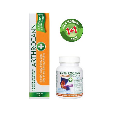 Arthrocann gel 75ml + Arthrocann Collagen 60 tablet