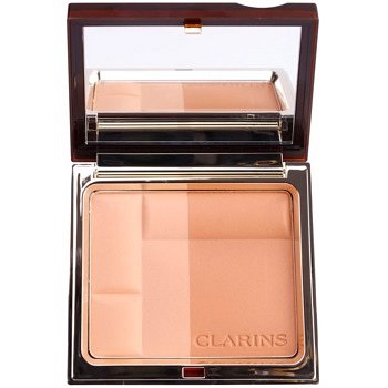 Clarins Face Make-Up Bronzing Duo minerální bronzující pudr odstín 02 Medium  10 g