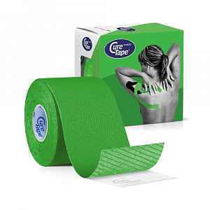 CureTape Classic 5 cm x 5 m kineziologický tejp zelený