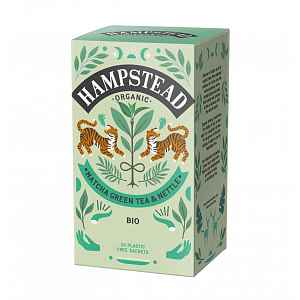 Hampstead Tea BIO Zelený čaj Matcha a kopřiva 20x2 g