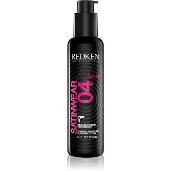 Redken Heat Styling Satinwear 04 ochranné mléko na vlasy pro tepelnou úpravu  150 ml