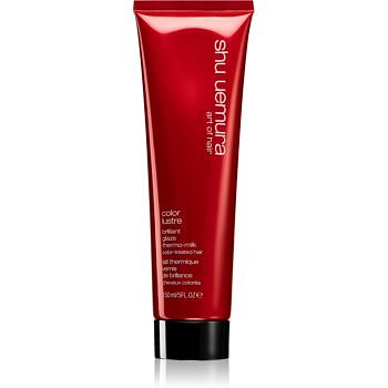 Shu Uemura Color Lustre vyživující termoochranné mléko pro barvené vlasy 150 ml