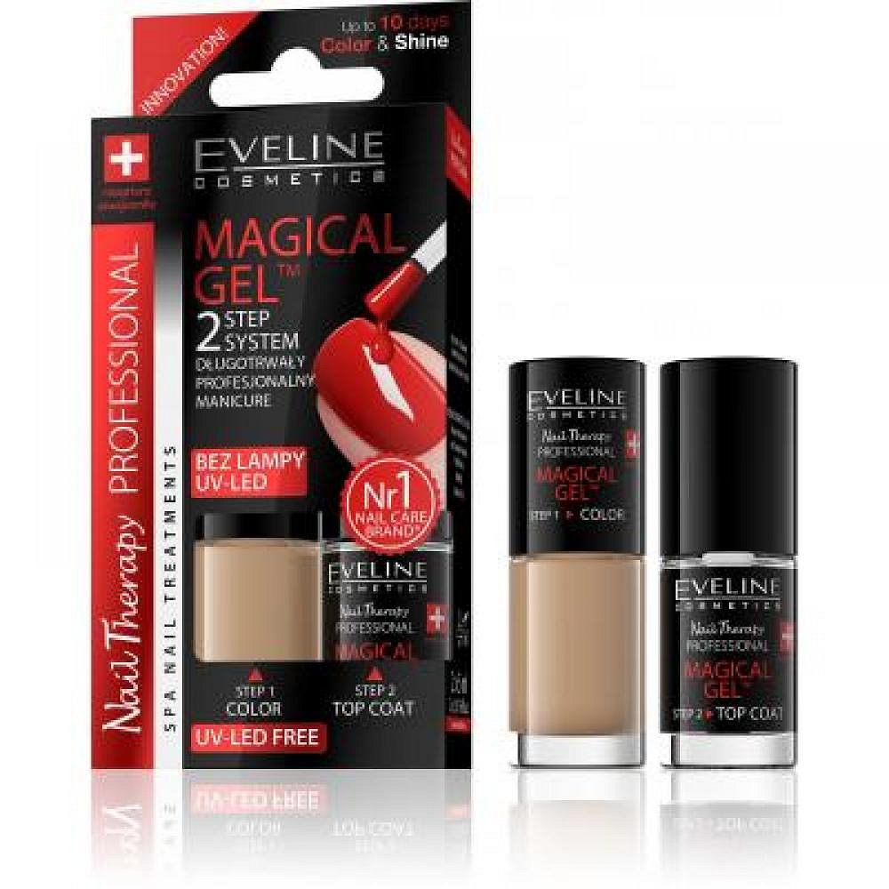 Eveline Cosmetics professional gelový lak na nehty 08 2 x 5 ml