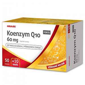 Walmark Koenzym Q10 FORTE 60mg tob.40+20 Promo2019