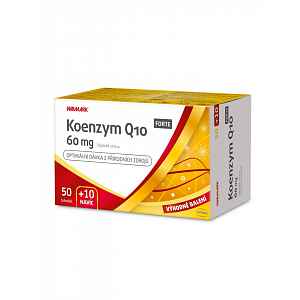 Walmark Koenzym Q10 FORTE 60mg tob.40+20 Promo2019