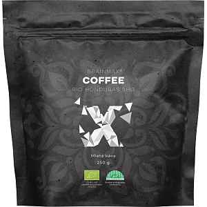 BrainMax Coffee Káva Honduras SHG, mletá, BIO, 250 g