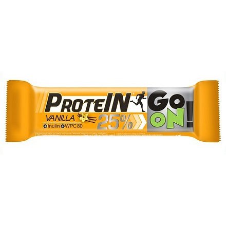 GO ON! Proteinová tyčinka s příchutí vanilky 50g