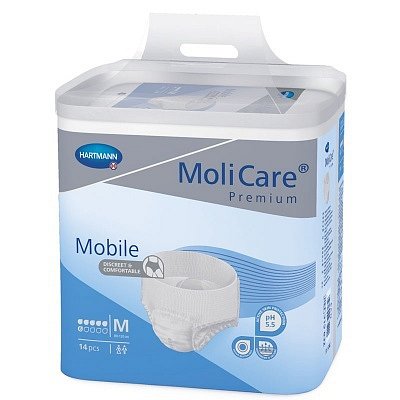 Inkont. kalh. MOLICARE MOBILE 6kapek Medium 14ks