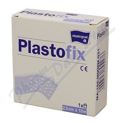 Plastofix 2.5cm x 10m netkaná fix.náplast