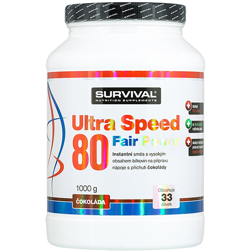 Ultra Speed 80 Fair Power čokoláda 1000g