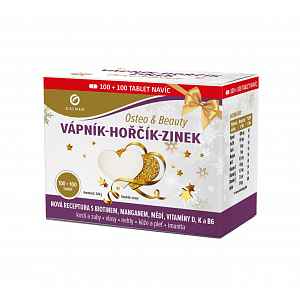 Vápník-hořčík-zinek Osteo&beauty Tbl.2x100 Galmed