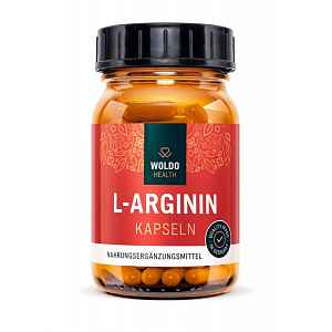 WoldoHealth L-Arginin HCL 120 kapslí