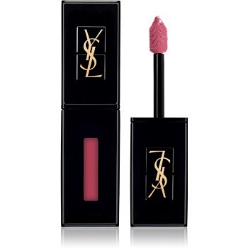 Yves Saint Laurent Vernis À Lèvres Vinyl Cream lesk na rty s krémovou texturou odstín 410 Fuchsia Live 5,5 ml