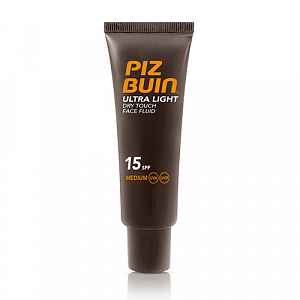 PIZ BUIN SPF15 Face Ultra Lgh Dry T.Sun Fluid 50ml