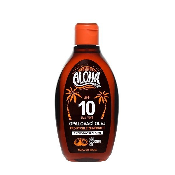 ALOHA bronz opalovací olej OF 10 200 ml
