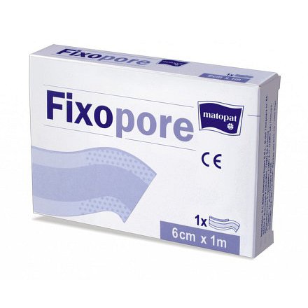 Fixopore 6cm x 1m - nesterilní náplast