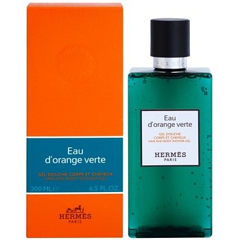 Hermès Eau d'Orange Verte sprchový gel na vlasy a tělo unisex 200 ml