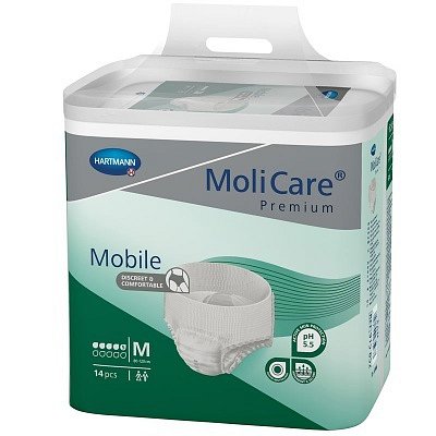 Inkont. kalh. MOLICARE MOBILE 5kapek Medium 14ks