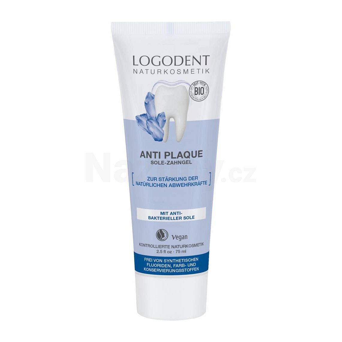 Logona Logodent AntiPlaque solná zubní pasta 75 ml