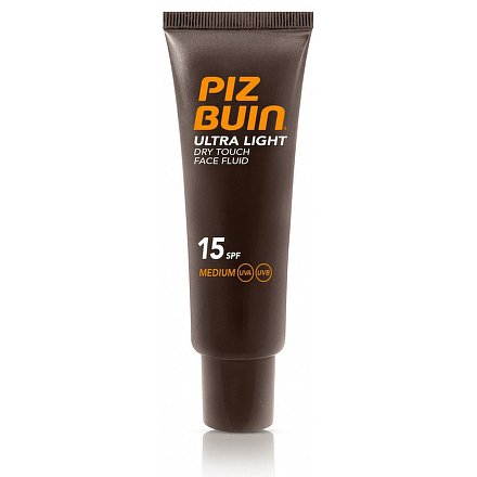 PIZ BUIN SPF15 Face Ultra Lgh Dry T.Sun Fluid 50ml