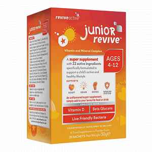 Revive Active Junior Revive (Imunita, odolnost, růst - děti) 20 x 1,5g - bez příchutě
