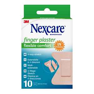 3M Nexcare Flexible Comfort náplasti na prsty 44,5 x 51 mm 10 ks