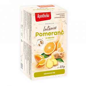 Apotheke Pomeranč a zázvor porcovaný čaj 20x2,5 g