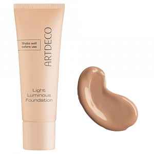 ARTDECO Light Luminous Foundation odstín 45 gentle mahogany rozjasňujicí make-up 25 ml