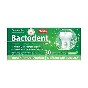 Bactodent orální probiotikum 30 ks - máta