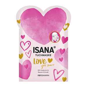 ISANA Pleťová maska Love you more