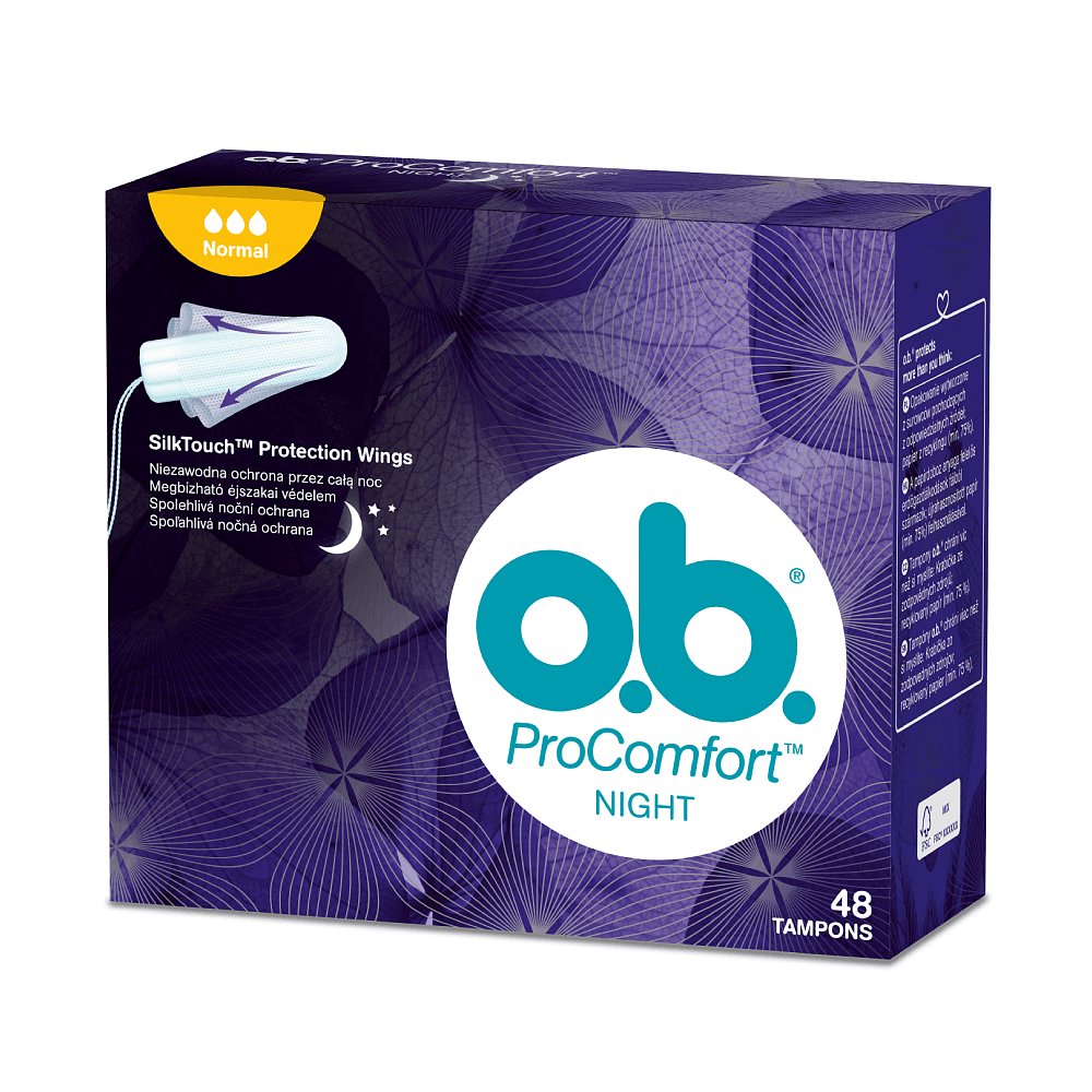 O.B. ProComfort Night Normal 48 kusů