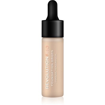 Revolution PRO Foundation Drops tekutý make-up s pipetou odstín F2 18 ml