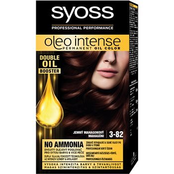 Syoss Oleo Intense permanentní barva na vlasy s olejem odstín 3-82 Subtle Mahogany