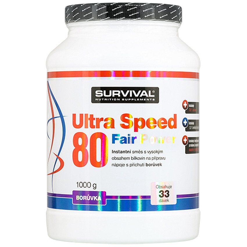 Ultra Speed 80 Fair Power borůvka 1000g