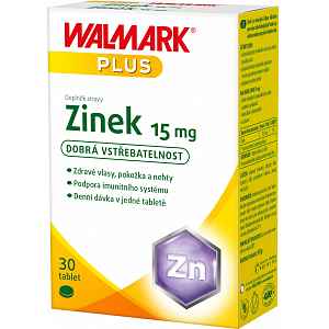 Walmark Zinek 15mg 30 tablet