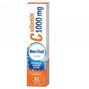 Revital C vitamin 1000mg Pomeranč tbl.eff.20