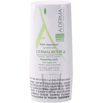 A-Derma Dermalibour+ regenerační tyčinka pro podrážděnou pokožku 8 g