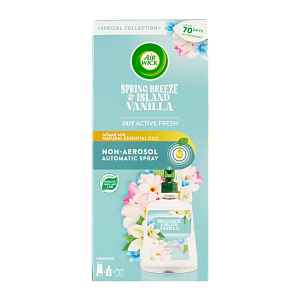 Air Wick Difuzér a náplň do osvěžovače vzduchu Active Fresh Jarní vánek a vanilka  228 ml