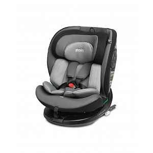 Caretero Autosedačka I-SIZE Mokki s isofixem (40-150), šedá